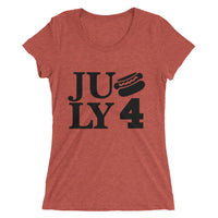 Ladies' short sleeve t-shirt